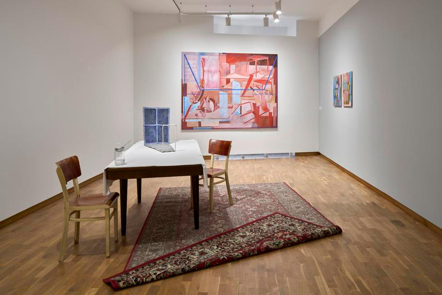 Z výstavy Padá ticho.