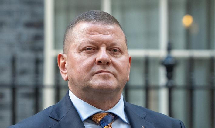 Valerii Zaluzhnyi In Downing Street