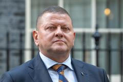 Valerii Zaluzhnyi In Downing Street