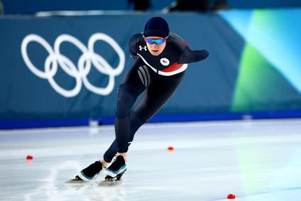 Martina Sáblikova v závodě na 5000 m na ZOH 2026