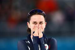 Martina Sáblikova v závodě na 5000 m na ZOH 2026