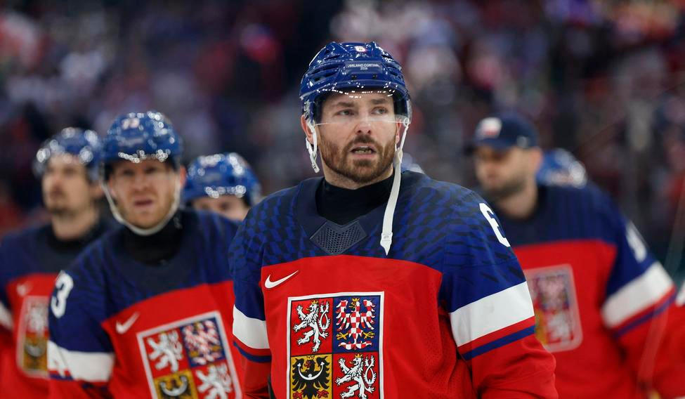 Zklamaný Michal Kempný po zápase Česko - Kanada na ZOH 2026