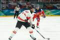 Connor McDavid na olympiádě v Miláně v zápase proti Česku