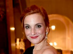 Česko-Slovenský ples se konal v Obecním domě, na snímku Michaela Maurerová