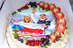 Hokejový dres č. 61 a prezident, který si to opravdu užívá