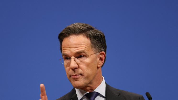Generální tajemník NATO Mark Rutte .