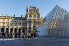Illustration - Tourists Visit Museum of Louvre - Paris, France - 08 Feb 2026