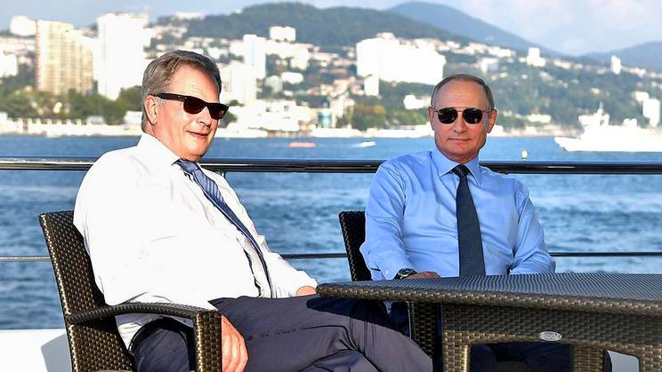 Russian President Putin Meets With Finnish President Niinisto