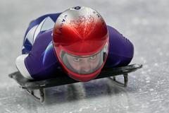 Anna Fernstädtová v závodě skeletonistek na ZOH 2026