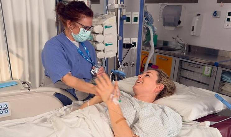  Lindsey Vonnová v péči lékařů