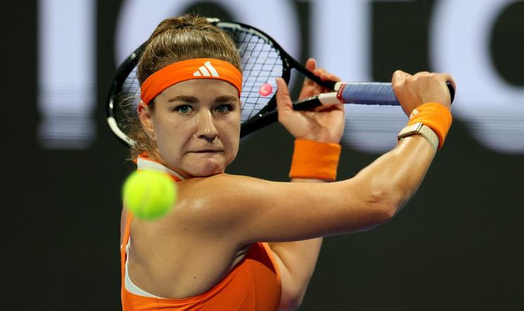 Karolina Muchová v semifinále turnaje v Dauhá 2026