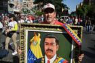 Supporters of Venezuela's government rally to demand the release of ousted President Maduro and his wife, in Caracas