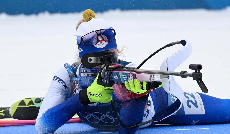 Markéta Davidová ve sprintu na ZOH 2026