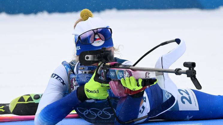 Markéta Davidová ve sprintu na ZOH 2026