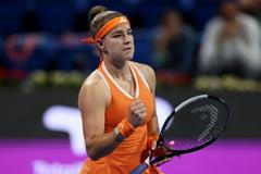 Karolína Muchová ve finále turnaje v Dauhá 2026