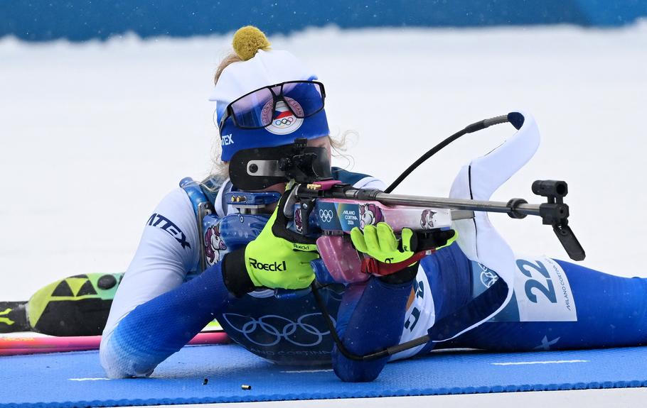 Markéta Davidová ve sprintu na ZOH 2026