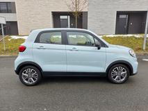 Na délku má T03 3620 mm, z čehož 2400 mm ukrajuje rozvor náprav. Šířka je 1652 mm, výška 1577 mm. Na manévrování ve městě je také auto uzpůsobeno více než dobře.