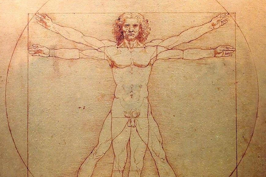 Vitruviánský muž bez pohlaví. Italská televize čelí kritice za úpravu Da Vinciho díla