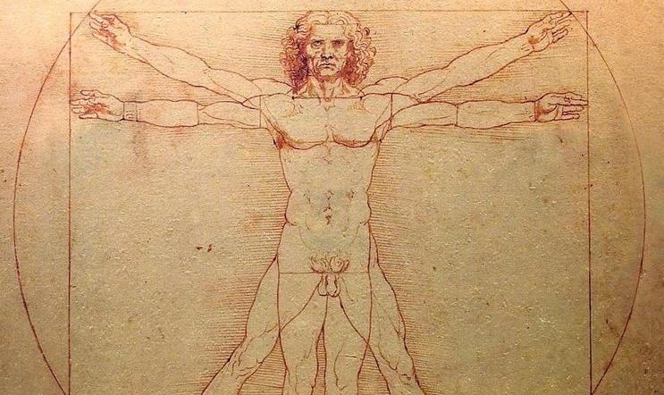 expozícia Vitruviánsky muž