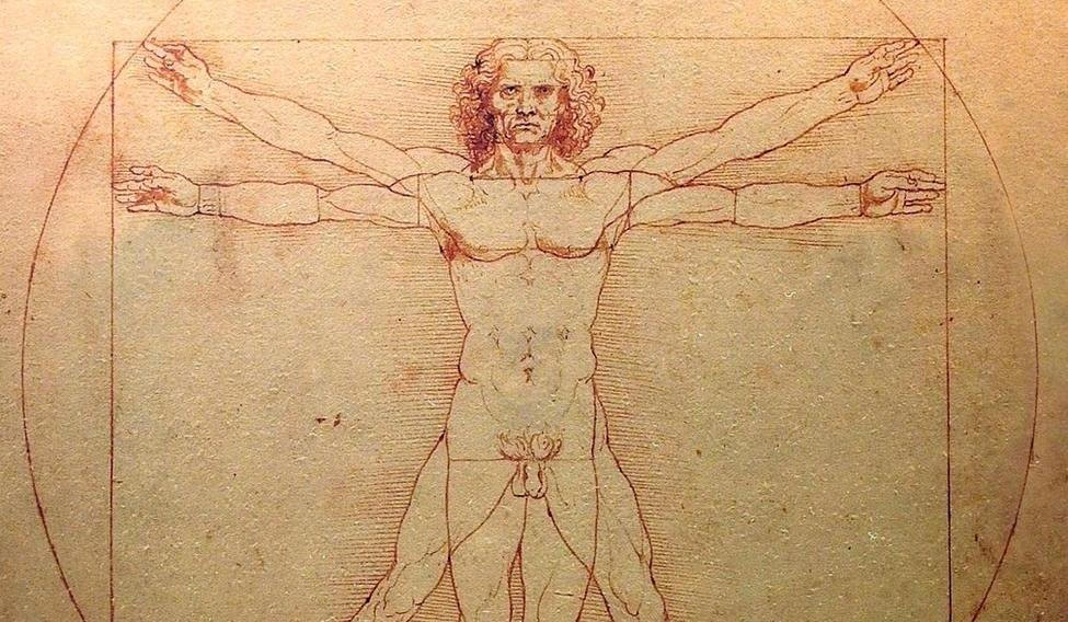 expozícia Vitruviánsky muž