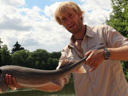 S Jakubem Vagnerem na rybách