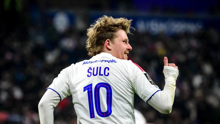 Pavel Šulc během zápasu Lyon - Nice