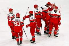 Ice Hockey - Men's Preliminary Round - Group C - Denmark vs Latvia