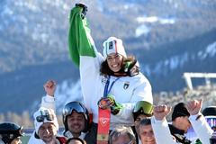 Alpine Skiing - Women's Giant Slalom Victory Ceremony
