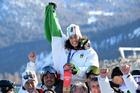 Alpine Skiing - Women's Giant Slalom Victory Ceremony