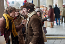 Adama Kubala jako krasobruslař Ondrej Nepela ve filmu Šampión.