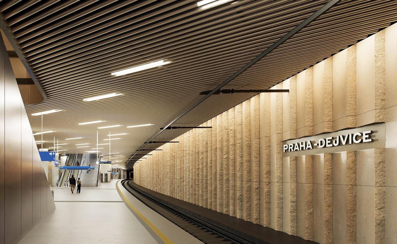 Praha-Dejvice není jen zastávkou na trase. Je symbolem toho, jak by mohlo vypadat cestování budoucnosti – funkční, propojené a architektonicky kultivované.