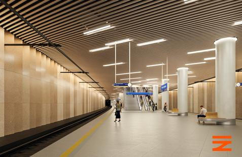 Železniční spojení mezi Prahou, letištěm a Kladnem se po letech příprav posouvá dál – a s ním i představa, jak bude vypadat jedna z klíčových zastávek celé trasy.