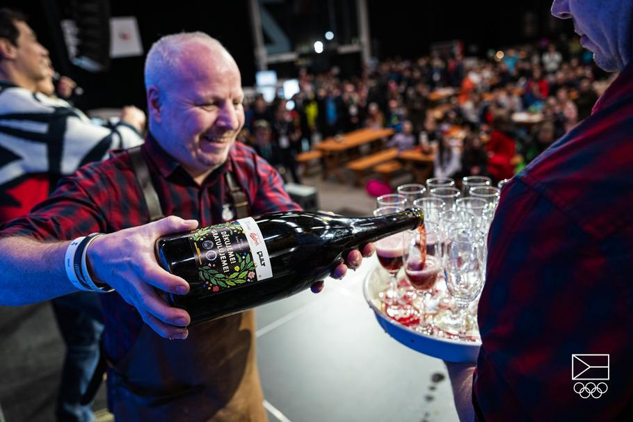 Olympijský festival 2026 - České Budějovice - Oslava stříbrné medaile