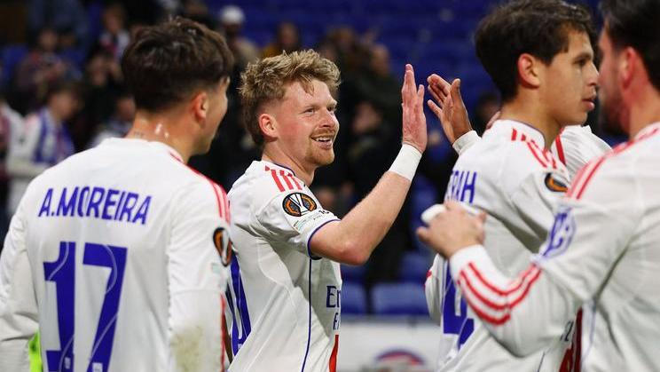 Pavel Šulc v dresu Lyonu