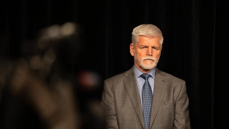 Prezident Petr Pavel na dvoudenní oficiální návštěvy Prahy, úterý 17. února.