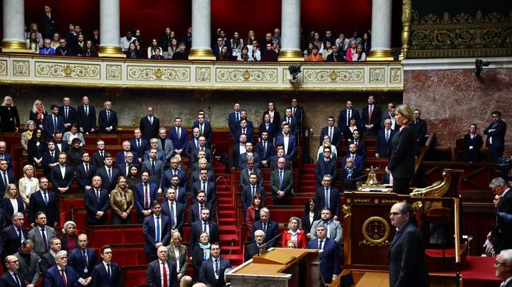 Questions to the government session at the National Assembly in Paris