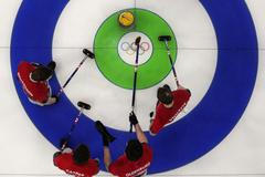 Curling - Men's Round Robin Session 10 - United States of America vs Italy