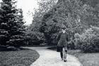 Prezident T. G. Masaryk při pobytu v Topoľčiankách, foto Karel Čapek rok 1926.