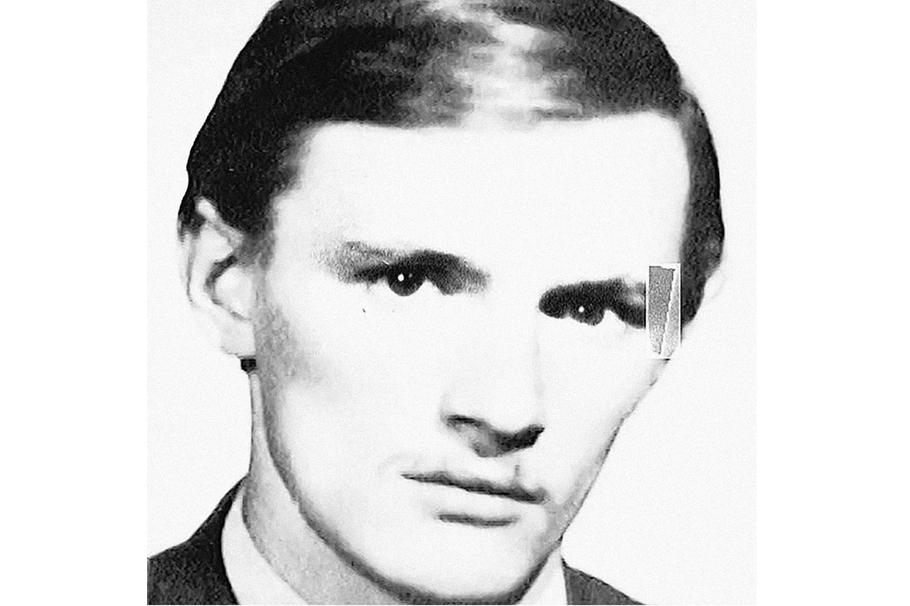 František Zenker na nedatované fotografii z mládí.