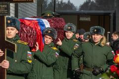 Tyumen,,Russia.,February,25,,2025.,Funeral,Of,A,Serviceman,Of
