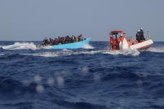 FILE PHOTO: Sea-Watch 5 migrant search and rescue ship rescues migrants in the SAR zone, off Libya