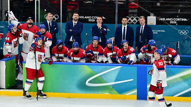 Zklamaní Češi po vyřazení z olympijského turnaje v Miláně