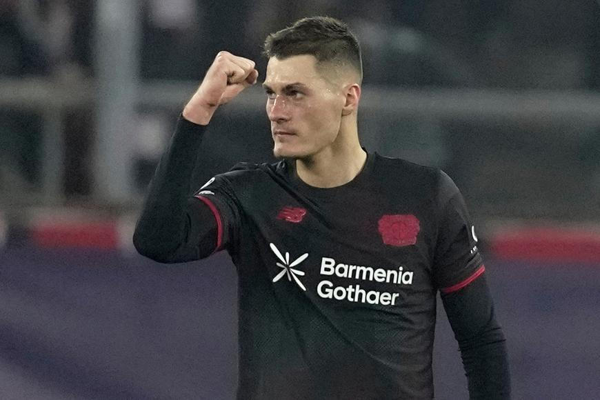 Schick znovu řádil, dvěma góly zařídil výhru Leverkusenu v Pireu