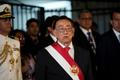 Prozatímní prezident Peru José Balcázar.