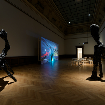 Sahej Rahal, Chodci, 2013–dosud, kombinovaná technika.