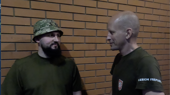 Kaplan z ukrajinské fronty.