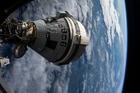 Kosmická loď  Starliner od Boeingu, která dopravila astronauty Butche Wilmora a Suni Williamsovou na Mezinárodní vesmírnou stanici.