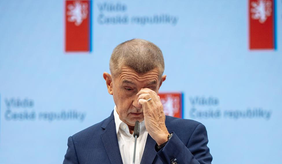 Předseda vlády Andrej Babiš.