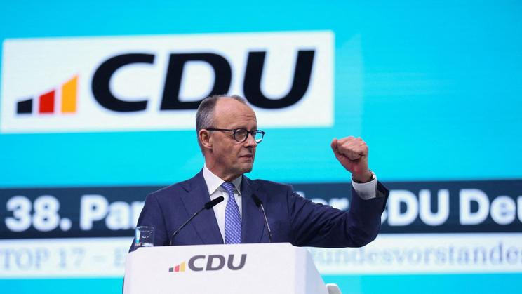 Christian Democratic Union (CDU) party congress in Stuttgart