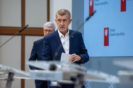 Premiér Andrej Babiš (ANO).